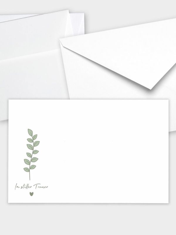 Umschlag im klassischen Format (191 x 120 mm) | Auswahl: Papiersorte, gerade Klappe/Haftklebung oder Spitzklappe/Nassklebung | Adresseindruck und Lettershop möglich | Motiv Taube Aquarell | TUK_530_ATD